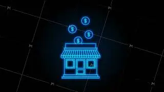 Franchise business concept, franchise marketing system. Motion graphics.