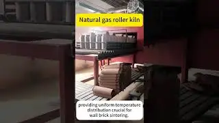 Natural gas roller kiln#rollerkiln #tiles #buildingmaterials #kilns #Tileproductionline