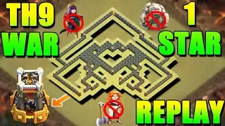 UNBEATABLE TH9 WAR BASE | ANTI VALK BASE TH9 | ANTI 2 STAR TH9 WAR BASE