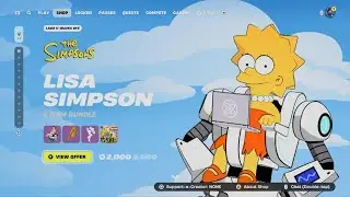 New Lisa Simpson Bundle, New Plopper Sidekick & 3 New Emotes! Fortnite Item Shop November 13th 2025!