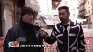 Vucciria in mezzo la strada