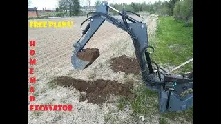 Tee se itse kaivuri. Mitat l&ouml;ytyy videosta