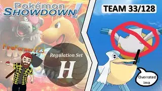 Anti-Pelipper Rain Pelipper Rain -Pok&eacute;mon Showdown Reg H Team 33/128 Challenge