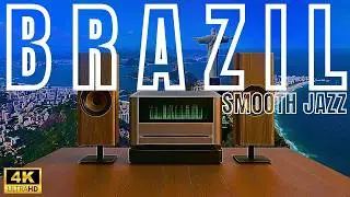 Rio de Janeiro Smooth Jazz &ndash; 4K Relaxing Background Music with Christ the Redeemer