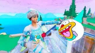 FROZEN NOG OPS SKIN | Gameplay (Fortnite Battle Royale)