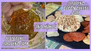 SWEET,SPICY AND SALTY JALAPENO BACON DIP - Using Jalapeno Jam to make a cheese ball