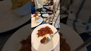 Try this luxurious buffet dinner in mumbai at a 5 star hotel #luxury#hotel #travel