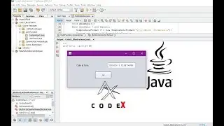 Date input from System Date| Netbeans IDE| Java Tutorial#14 |CodeX ARBX 2019
