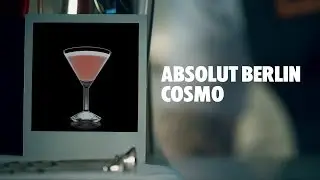 ABSOLUT BERLIN COSMO DRINK RECIPE - HOW TO MIX