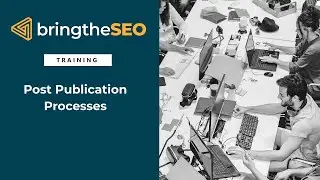 Guest Posting 14 - Post Publication Processes