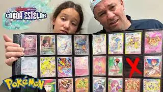 COMPLETAMOS  a COLEÇÃO COROA ESTELAR de POKEMON ESCARLATE e VIOLETA #pokemon #cartaspokemon