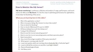 SQL Server для начинающих. Как контролировать SQL Server в режиме реального времени?