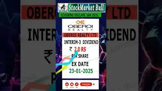 Oberoi Realty Dividend Alert | ₹2 Per Share | Ex-Date Soon 🔔