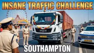 Extreme Driving Challenge in ETS2 &ndash; MAN Truck, Train & Chaos!