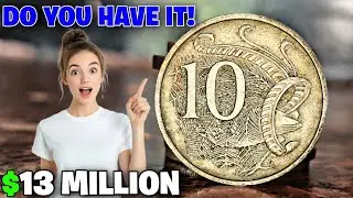 Top 3 Super Rare Australia 10 cents Coins worth Huge Money Valuable 10 Cents to Look For This!