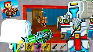 Pixel Gun 3D - ROBOT NUN in the Battle Royale (Funny Kills)