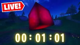 🔴FORTNITE RED CUBE MOVING LIVE