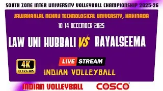 Karnataka Law Uni Hubbali VS Rayalseema Uni Kurnool|South Zone Inter University Volleyball 2025