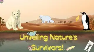Nature's Survivors/animal adaptations/#nature/#animals/#desert/#wildlife/Animal exploration/Sahara🐁🐪