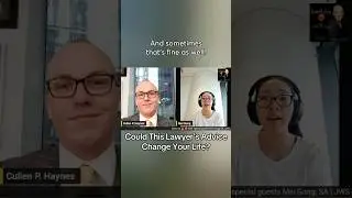 24.12.11 | Could this lawyer&rsquo;s advice change your life? Perhaps. 🤔 #Lawyer #CullenPHaynes #LawLive