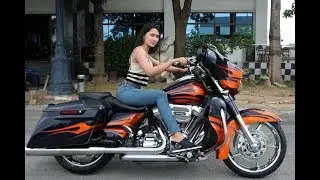เมียคนที่สอง Street Glide CVO 2015 ไฟลาวา
