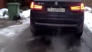 звук BMW X5 M F-85