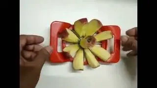 ₹99 Apple Cutter Review 🍎 क्या ये सच में काम करता है? MUST WATCH Unboxing 🔥#productreview
