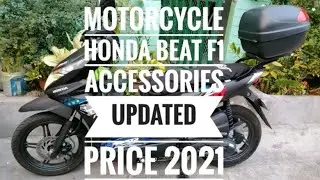 HONDA BEAT ACCESSORIES WITH UPDATED PRICE 2021 &brvbar; MOTORCYCLE ACCESSORIES