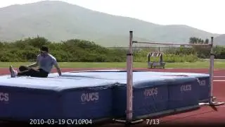 2010-03-19 CV10P04 High Jump Training - Tora Harris