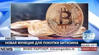 KCN Новая функция для покупки биткоина от Paybis