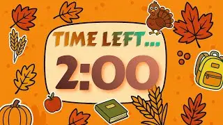 2 Minute Fall Classroom Timer 🍁 | Fun Autumn Countdown for Kids & Teachers
