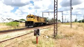 GT22LC-2 1051 Slowly Rolls Out Of Gweru With CFM Tarps & Fuel