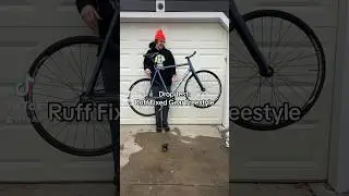 Испытание на падение! Она крепкая #bmx #fgfs #fixedgear