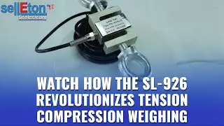 Selleton SL-926 S type load cell used for tension & compression style weighing!