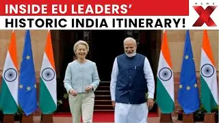 Inside Ursula von der Leyen’s Historic India Day: Gandhi, Modi & More!