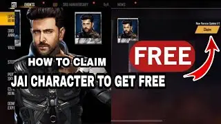 How To Unlock Jai Character ( Hrithik Roshan ) Garena Free Fire எப்படி இலவசமாக வாங்கலாம்