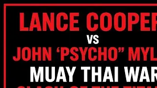 🔥 LANCE COOPER vs JOHN &ldquo;PSYCHO&rdquo; MYLES | MUAY THAI WAR | CLASH OF THE TITANS 1994 &mdash; PERTH 🔥