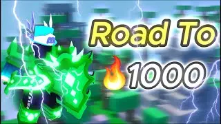 Road To 1000 Wins! | Roblox Bedwars Part 1