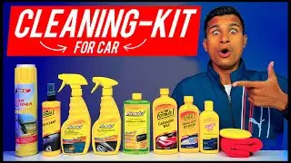 All Cleaning KIT For Car | FORMULA1 | Car Cleaning Kit | Car wash | Dashboard Polish | Rubbing