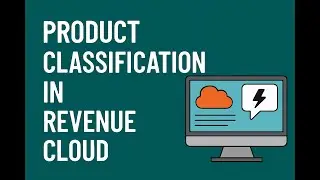 Revenue Cloud - Product Classification Setup
