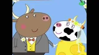 Miss Rabbit From Peppa Pig has a helicopter crash! 