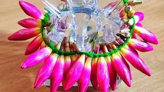 அரளி பூ மாலையாக தொடுப்பது எப்படி | How to string Oleander flowers | Oleander Garlands