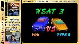 SSS 34 High Velocity Mountain Racing Challenge - Parte 4 - Sega Saturn Shiro