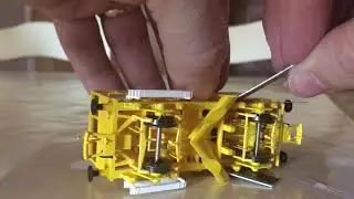 Removing Body from Irish Railway Models IRM Plough Van Part 1
