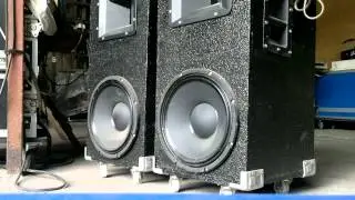 Fresh Like Dougie playing, Crown Pro Instrumental High-Powered Speaker (Jack Hammer Series) JH-126