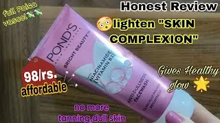 Ponds Bright Beauty Anti- Dullness Face Wash Review 💯  #facewash #review