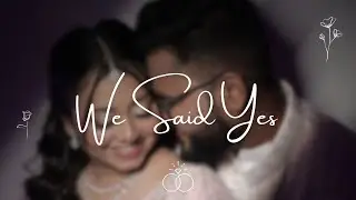 We Said Yes | Our Engagement Vlog 💍| #ringceremony #engagement 