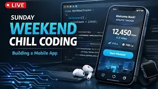 Sunday Weekend Chill Coding | Building a Mobile App (Live)