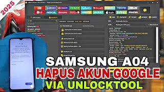 Bypass Frp Samsung Galaxy A04 | Android 14 Via UnlockTool