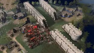 Age of Empires 4 - 8P FFA INTENSE BATTLES | Multiplayer Gameplay